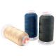 Strength 10% Polyester Sewing Machine Thread for Leather Upholstery in Dyed Pattern