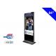 Iphone Style Free Standing LCD Display Digital Media Display Board For Indoor Advertising