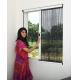 Cuttable Installation Plisse Insect Screen Folding Net For Door