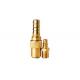Nitto K Brass Quick Coupling Single Shut Off Mould