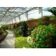 Side Height 2-6m PC Sheet Greenhouse / Clear Polycarbonate Greenhouse For Flower