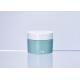 Classic Empty 1OZ custom Round plastic PP cream jar  with Thick Heavy wall for Skincare Face cream with PCR available