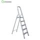 Blue Plastic Aluminum Folding Ladder 9 Steps Using Hight 198 Cm