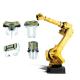 Payload 50kg Reach 2050mm FANUC M-710iC/50 Handling Robot Arm With Schunk Gripper