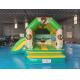 Commercial Grade Inflatable Combo Coconut Tree Sandbeach Inflatable Bouncy House With Slide Jumping Castle For Sale