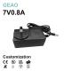 7V 0.8A Wall Mount Power Adapters For AC DC Scooter Water Pump Micro Projector Heated Blanket