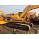 Earthmoving Machinery Used CAT Excavators 9440mm And Traveling Speed 3.4/5.5km/H