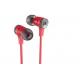 Stereo Sound 10mm Speaker Flat Cable Earbuds With Rubber Earphone Covers And Earphone Splitter