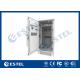 Front Back Door 34U Insulated Outdoor Telecom Cabinet 19 Inch Telecommunication Enclosure