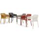 stackable plastic arm dining chair furniture