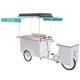 EQT BBQ Vending Cart With Heat And Oil Resistant 304 Stainless Steel Worktable