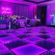 Luminous 50x50cm 3D Abyss Matte Mirror Dance Floor for Night Club DJ T-Shows
