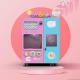 220V 700W Magic Cotton Candy Machine 4G Internet Cotton Candy Vending Machine