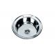 Polish Round stainless steel sink 1 bowl  #FREGADEROS DE ACERO INOXIDABLE #kitchen sink #sink #hardware #sanintaryware