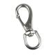 Rigging Hardware Stainless Steel Round Eye Swivel Snap Hook with Spring and Swivel Eye