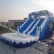 dophin water slide pool , inflatable water slide pool , child pool with water slide