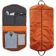 2 In 1 Garment Duffle Bag Carry On Mens Suit Hanger Zipper Pockets 1.1LBS