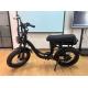 EB8 Extended Leather Saddle Fat Tire Electric Bike With 20 Air Tire