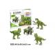 Educational DIY 3D Building Blocks Children's Play Toys 350 Pcs Tyrannosaurus