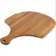 Bakery Premium Natural Bamboo Pizza Peel Board With Easy Glide Edges & Handle