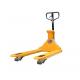 Warehouse 2.5 Ton Pallet Truck , 2500KG Mobile Scale Hand Pallet Trolley