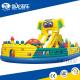 outdoor inflatable castle, giant inflatable slide, inflatable dry slide