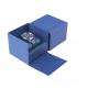 Custom Square World Cover Mens Watch Jewelry Box With Pillow