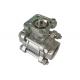 Npt / Bsp / Bspt Stainless Steel Ball Valve 3/4" inch with actuator mounting pad