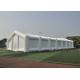 Ourdoor Glamping Inflatable Event Tent Movable Doors Lead Free For Parties