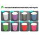 Hot Drinks Wedding Paper Cups With Lids  , Simple Colored Paper Coffee Cups