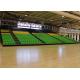 Retractable Seating Telescopic Tribunes HDPE Seat Saving Space For Activity Center