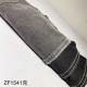 Jersey Knitted Denim Fabric For Shirt Pants Black Gray 190CM