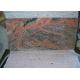 Multi Color Red China Nutral Stone Granite 12X12 Paving facing the cap tiles