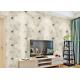 Removable Non Woven Living Room Wallpaper 0.53*10m with American Style , SoundProof