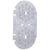 Thickness 1.6mm 2.0mm Custom LED Circuit Board Aluminum Base