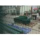 Green Color PVC Coated Welded Wire Mesh Panels/PVC Coated Prison 358 Security Fencing export to malaysia ,