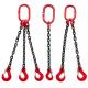 Black Finish Lifting Chain Sling Hook Crane G80 Manganese Steel Chain Lifting Tool