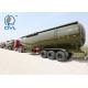 New Bulk Cement Tank Trailer 50 Ton Loading Capacity For Cement Plant  With Bohai Air Compressor