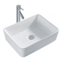 Countertop Mounting Ceramic Sinks Sanitary Ware Rectangular Art Basin Bathroom Wash Basin