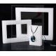 Luxury white Necklace Display, jewelry display block, Customized necklace display block
