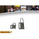 Butterfly Shape Safety Lockout Hasp , Hardened Steel Rust Coated Lock Out Hasp
