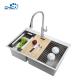 Handmade Kitchen Sink Stainless Steel Kitchen Sink Double Bowl Kitchen Sink