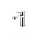 Chrome Brass Single-Hole Basin Mixer Faucet For Modern Style T8132W