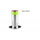 316 Stainless Steel Automatic Security Bollards , Electric Road Safety Bollards