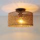 Industrial Style Retro Hallway Balcony Creative Personality Pendant Lamp Woven Ceiling Light