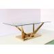Sturdy And Stylish Luxury Modern Dining Tables With Metal Base