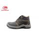 Split Leather PU Sole Safety Shoes , Automobile Engineering Working Ankle Safety Shoes