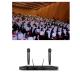 Professional 4 Channel Headset Wireless Microphone High Quality for Conference
