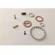 Self Locking Shock Absorber Parts Retaining Rings 0.02-0.5mm Thickness