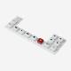 Irregular Shape Silicone Rubber Membrane Switches Flame Resistant